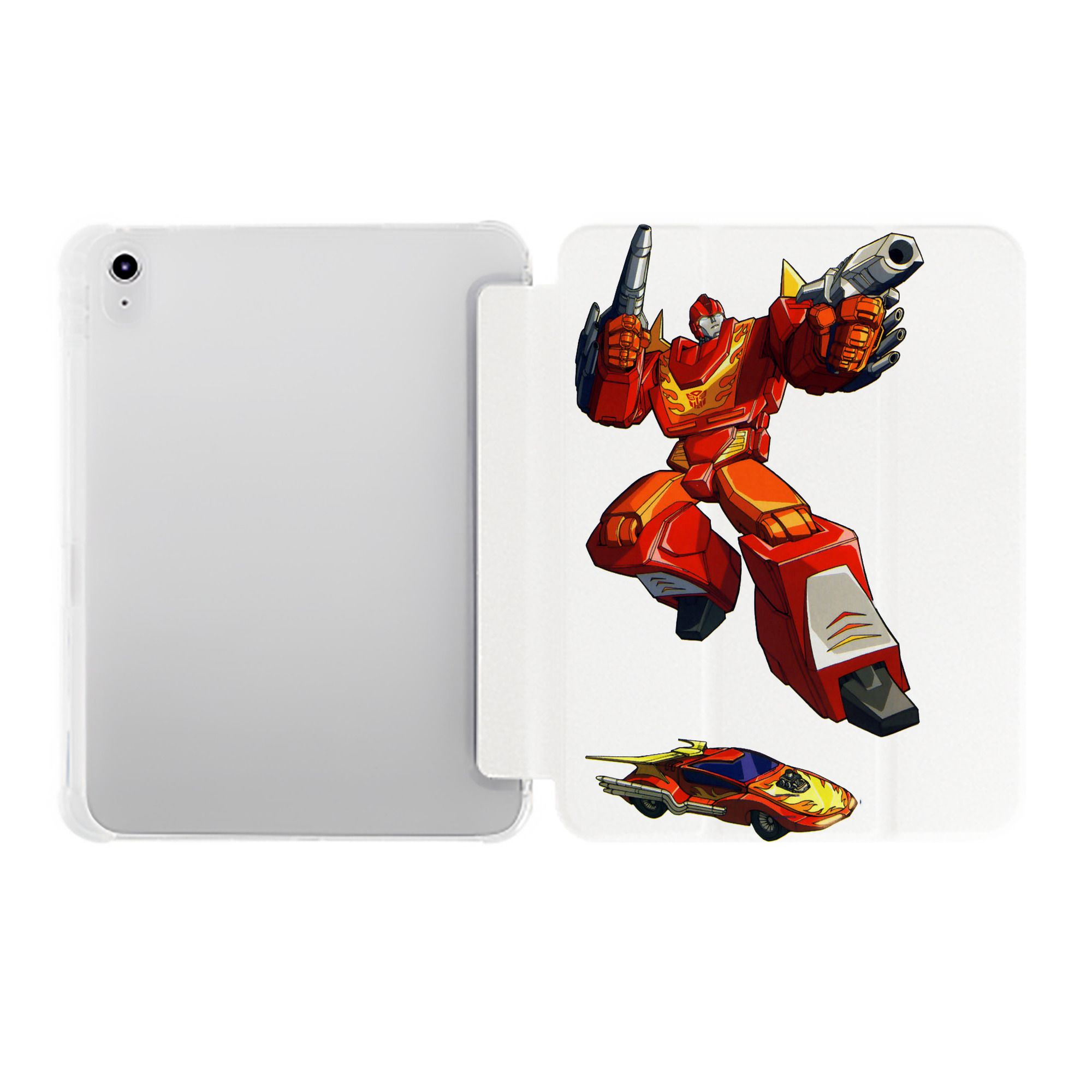 （画像用）  IPad ケース ペン収納付き 三つ折りスタンド PUレザー×シリコン 対応機種9.5/10.5/10.9インチ